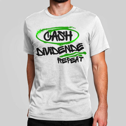 Cash Dividende Repeat Börsen Premium T-Shirt