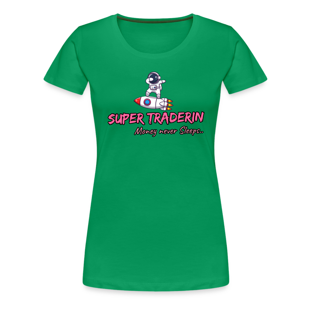 Traderin Premium T-Shirt Frauen - Kelly Green