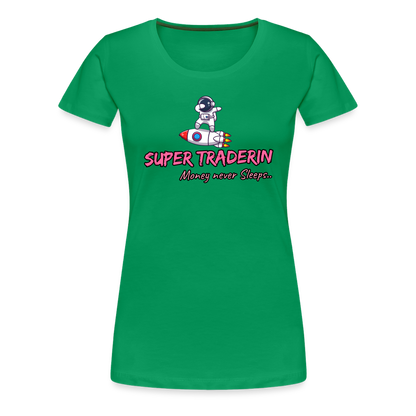 Traderin Premium T-Shirt Frauen - Kelly Green