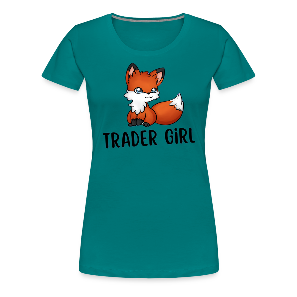 Trader Premium T-Shirt Frauen - Divablau