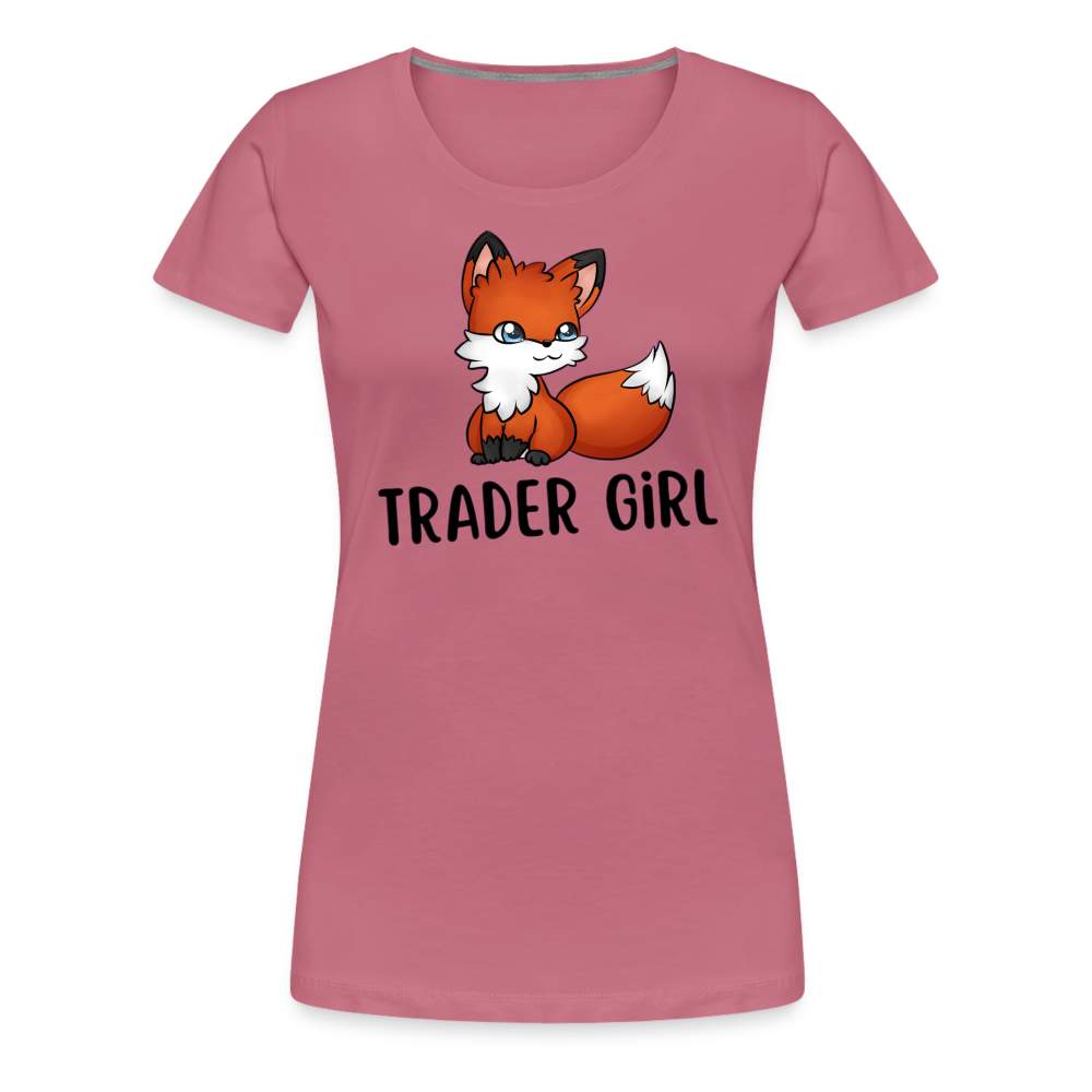 Trader Premium T-Shirt Frauen - Malve