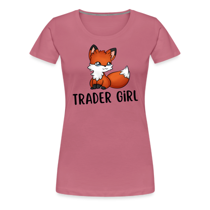 Trader Premium T-Shirt Frauen - Malve