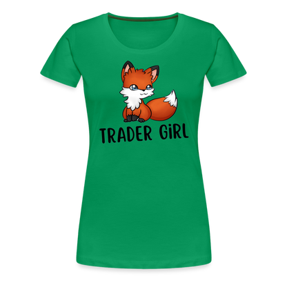 Trader Premium T-Shirt Frauen - Kelly Green
