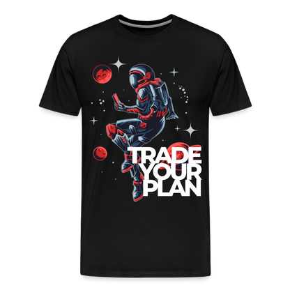 Trade your Plan Männer Premium T-Shirt - Schwarz