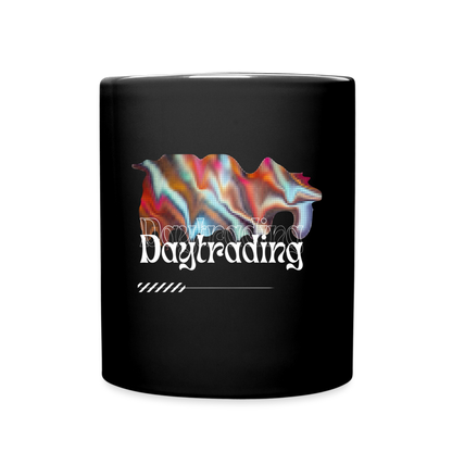 Daytrading-Tasse - Schwarz