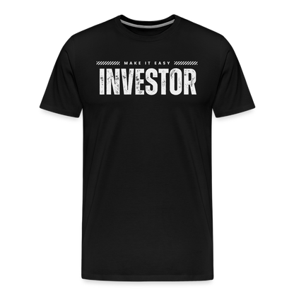 Investor Premium T-Shirt - Schwarz