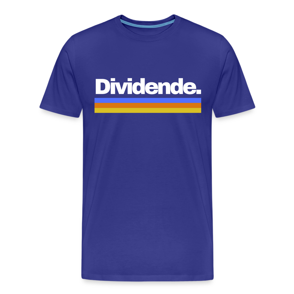 Dividende Style Premium T-Shirt - Königsblau