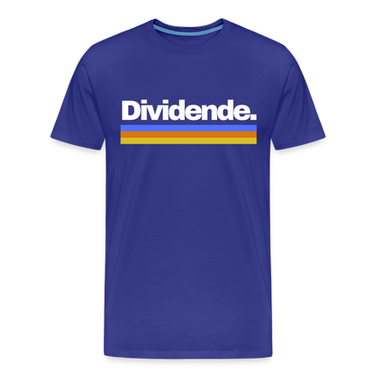 Dividende Style Premium T-Shirt - Königsblau