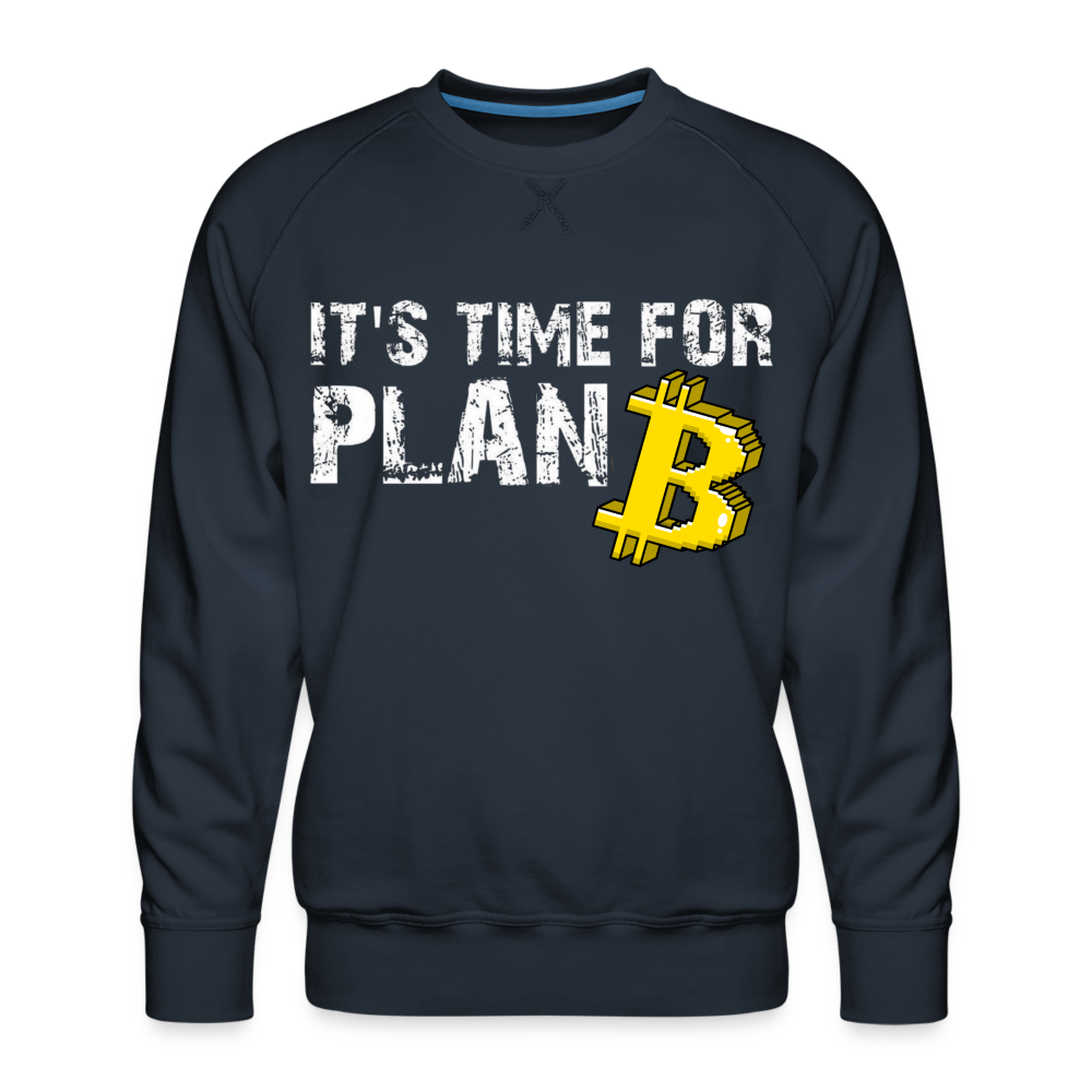 It's Time for PlanB Premium Pullover - Navy
