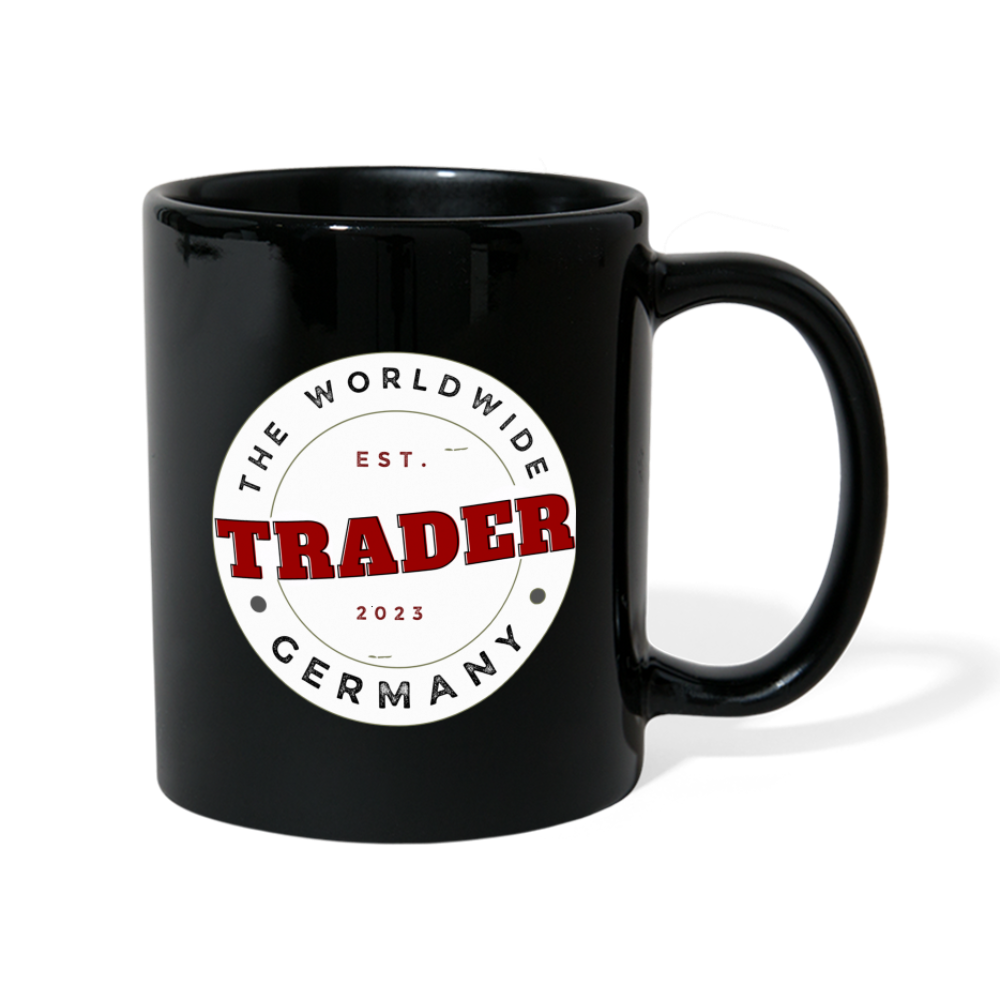 The Worldwide Trader Tasse einfarbig - Schwarz