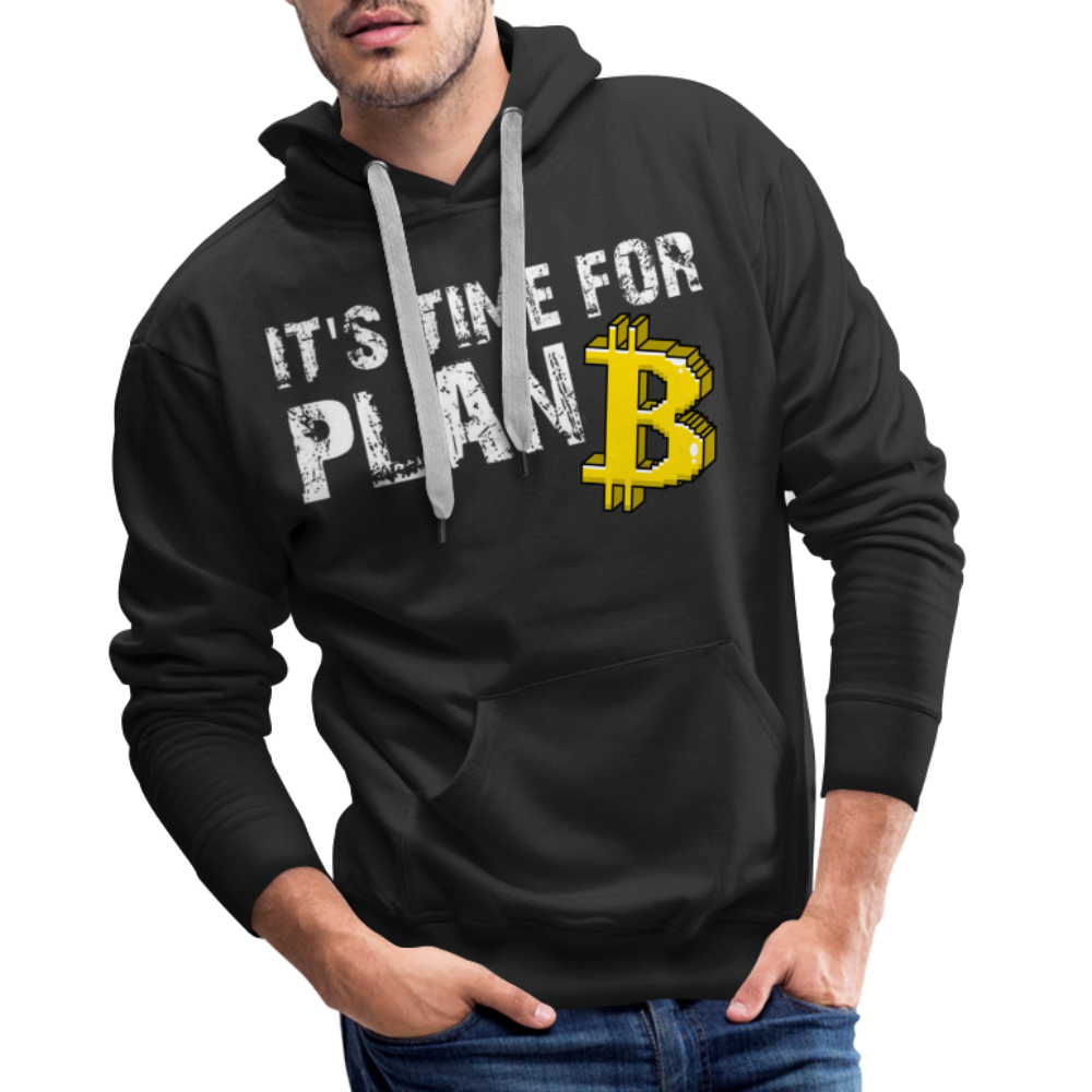 It´s Time for Plan Bitcoin Premium Hoodie - Schwarz