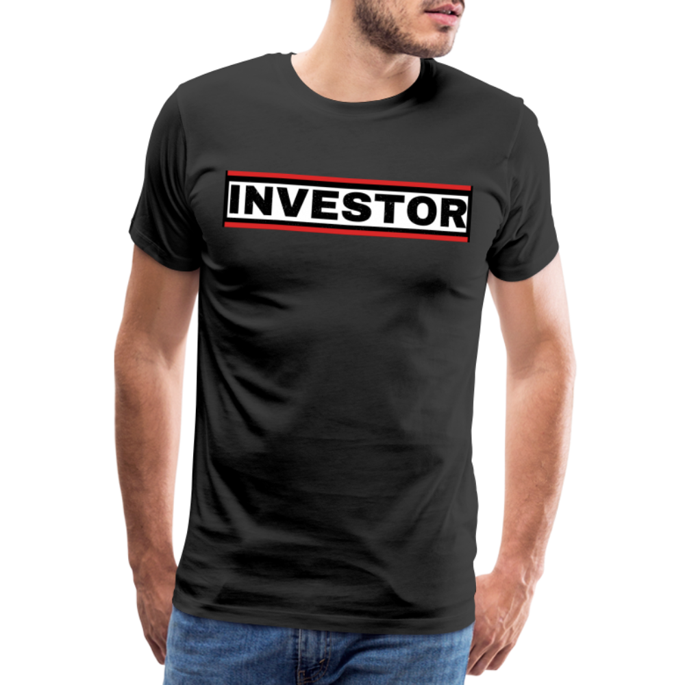 Investoren Premium T-Shirt - Schwarz