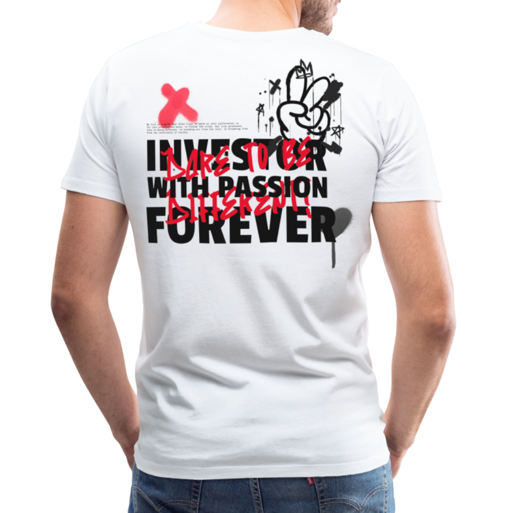 Investoren Peace Premium T-Shirt - weiß