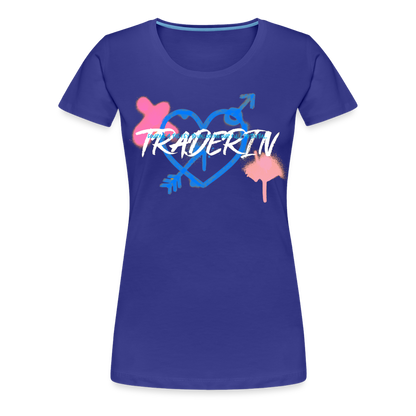 Traderin Frauen Premium T-Shirt - Königsblau