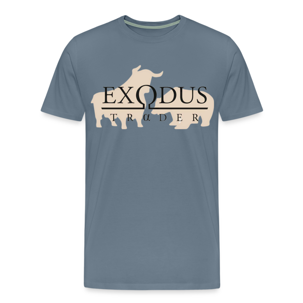 Exodus Premium T-Shirt - Blaugrau