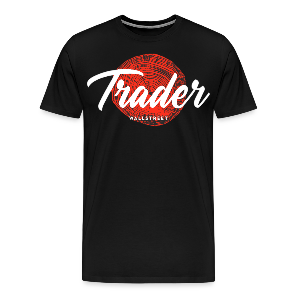 Trader Style T-Shirt - Schwarz