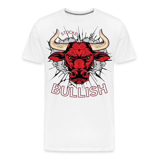 Bullish Stocks T-Shirt - weiß