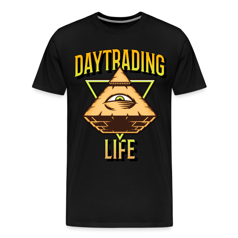 Daytrading Live T-Shirt - Schwarz