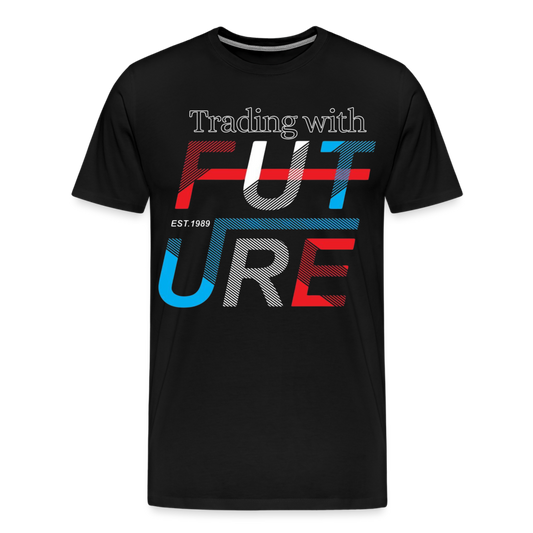 Future Trading Börsen T-Shirt - Schwarz