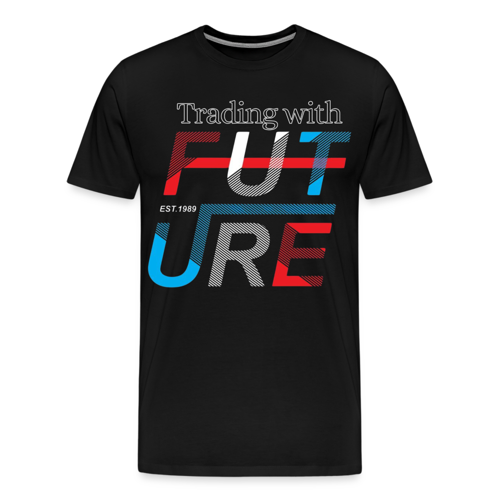 Future Trading Börsen T-Shirt - Schwarz