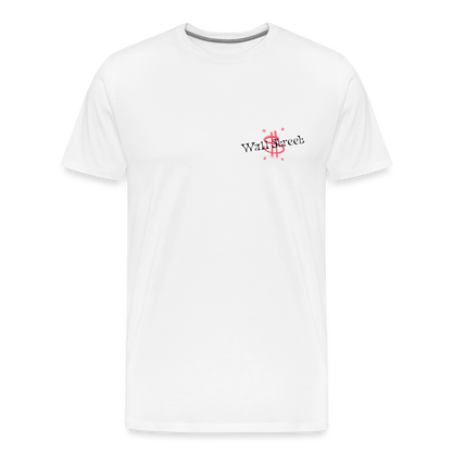 Wallstreet Style T-Shirt - weiß