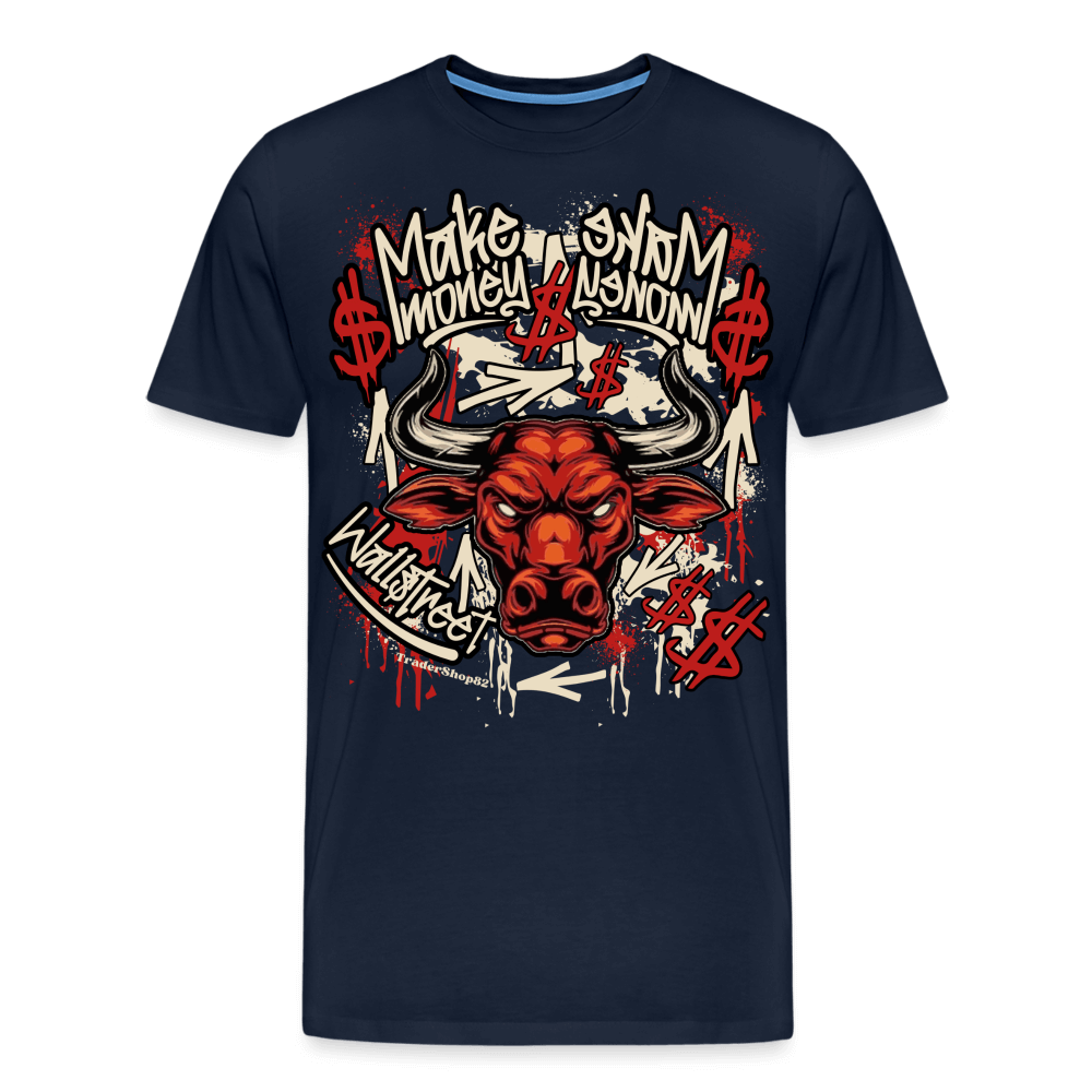 Make Money Wallstreet T-Shirt - Navy