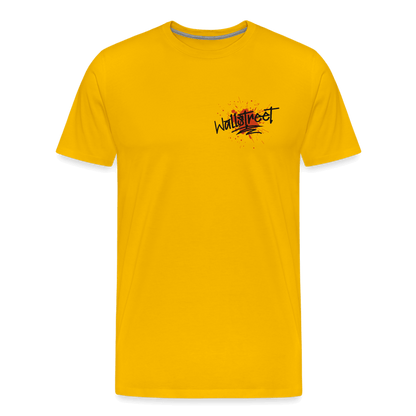 Wallstreet Dividenden T-Shirt - Sonnengelb