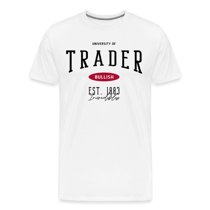 Universität Trader T-Shirt - weiß