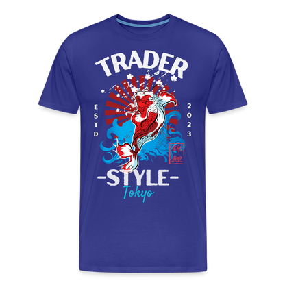 Trader Tokio Premium T-Shirt - Königsblau