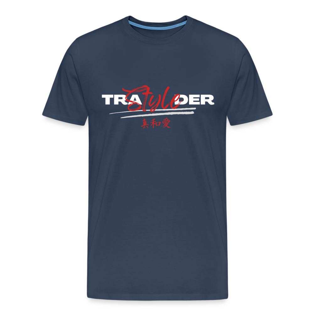 Trader Style Japan Premium T-Shirt - Navy