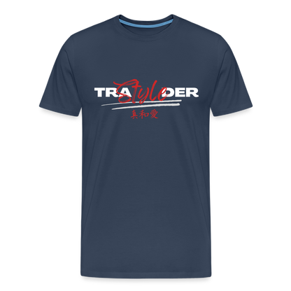 Trader Style Japan Premium T-Shirt - Navy