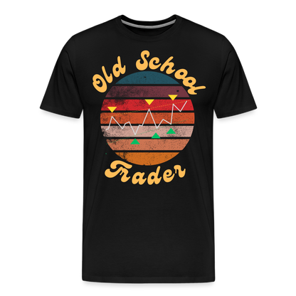 Old School Trader Männer Premium T-Shirt - Schwarz
