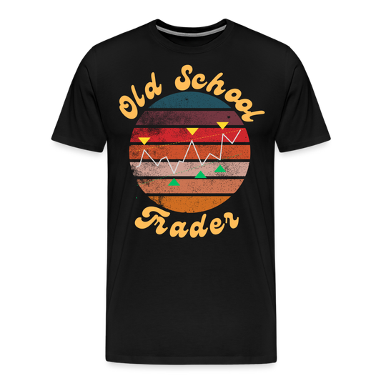 Old School Trader Männer Premium T-Shirt - Schwarz