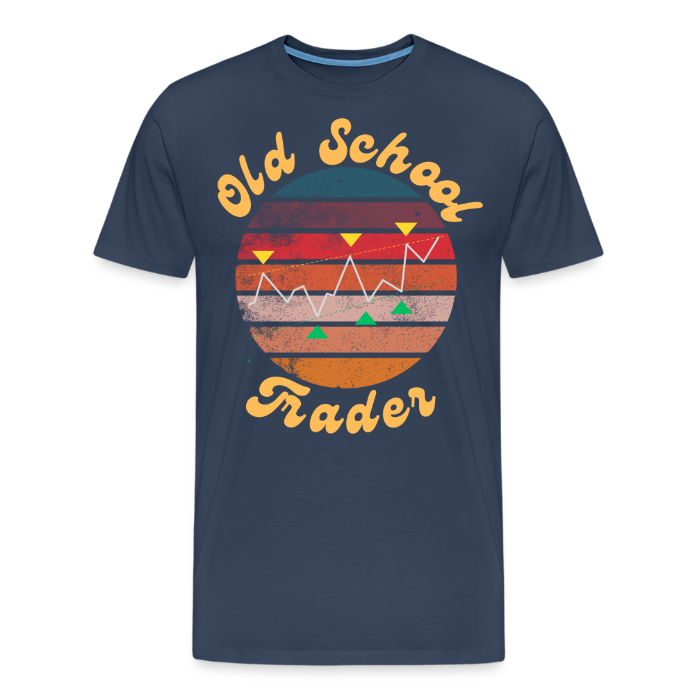 Old School Trader Männer Premium T-Shirt - Navy