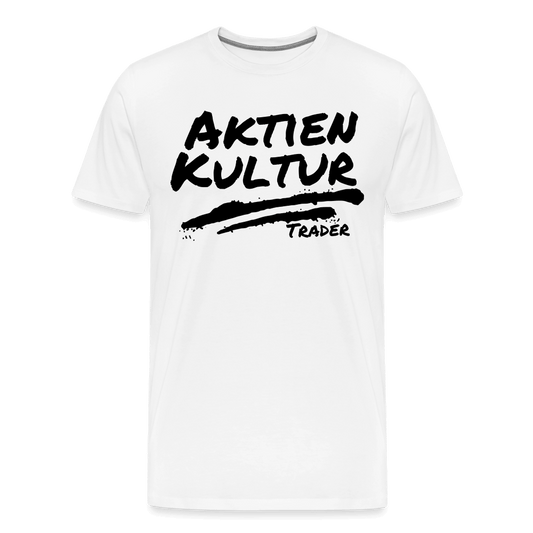 Aktien Kultur Männer Premium T-Shirt - weiß