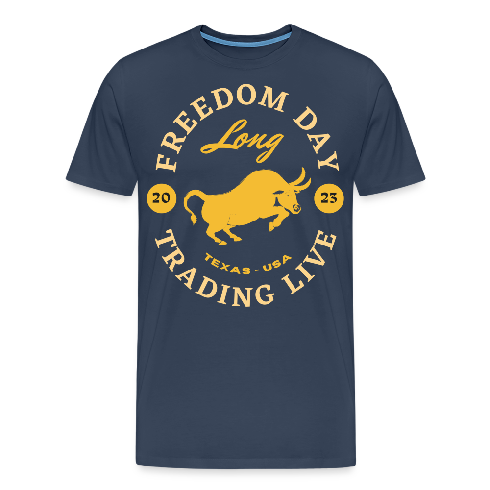 Live Trade Premium T-Shirt - Navy